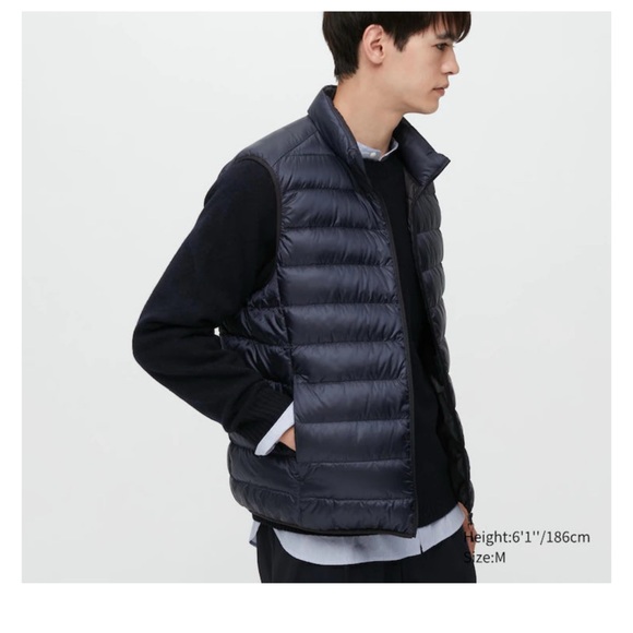 Uniqlo Other - Uniqlo ultralight Black Down Puffer Vest M
